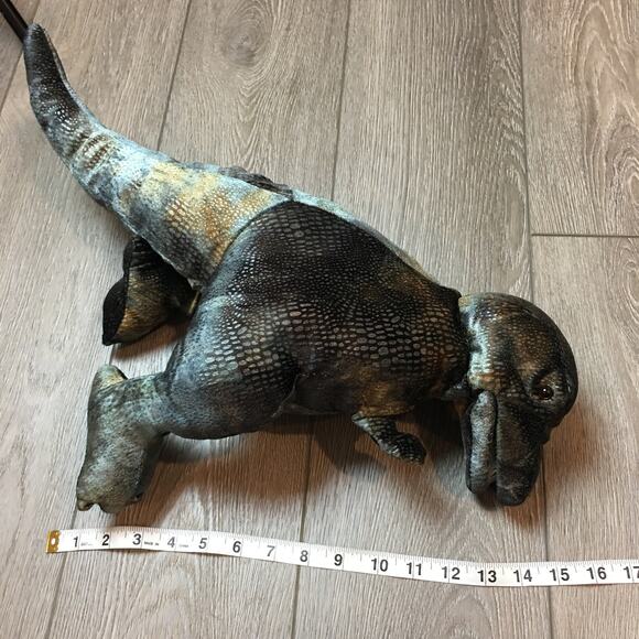 Folkmanis Tyranosaurus TRex Dinosaur Hand Puppet 15" - Picture 6 of 7